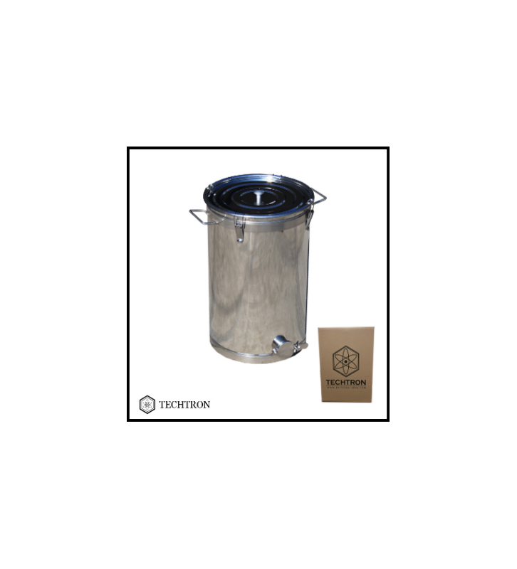 Bucket for honey 35L-50KG with Stainless steel valve and buckle