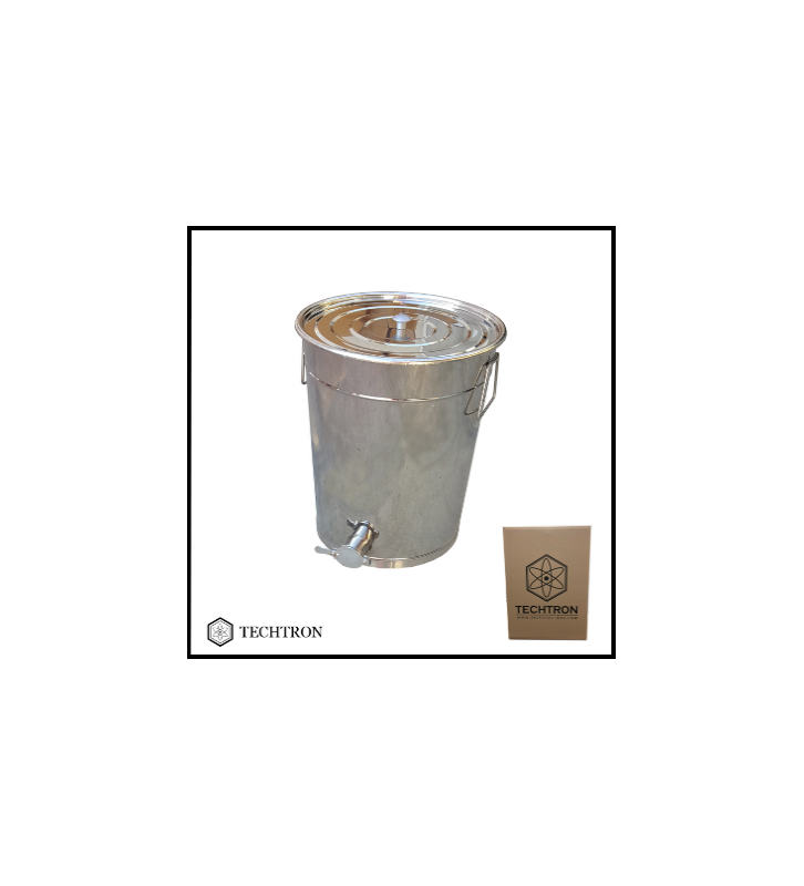 Bucket for honey 35L-50KG with Stainless steel valve